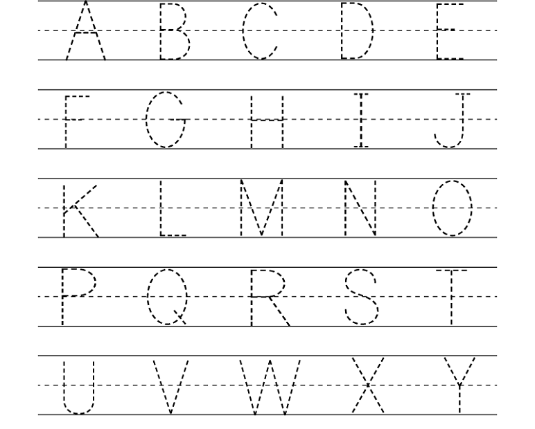 Free Abc Practice Sheets Pdf