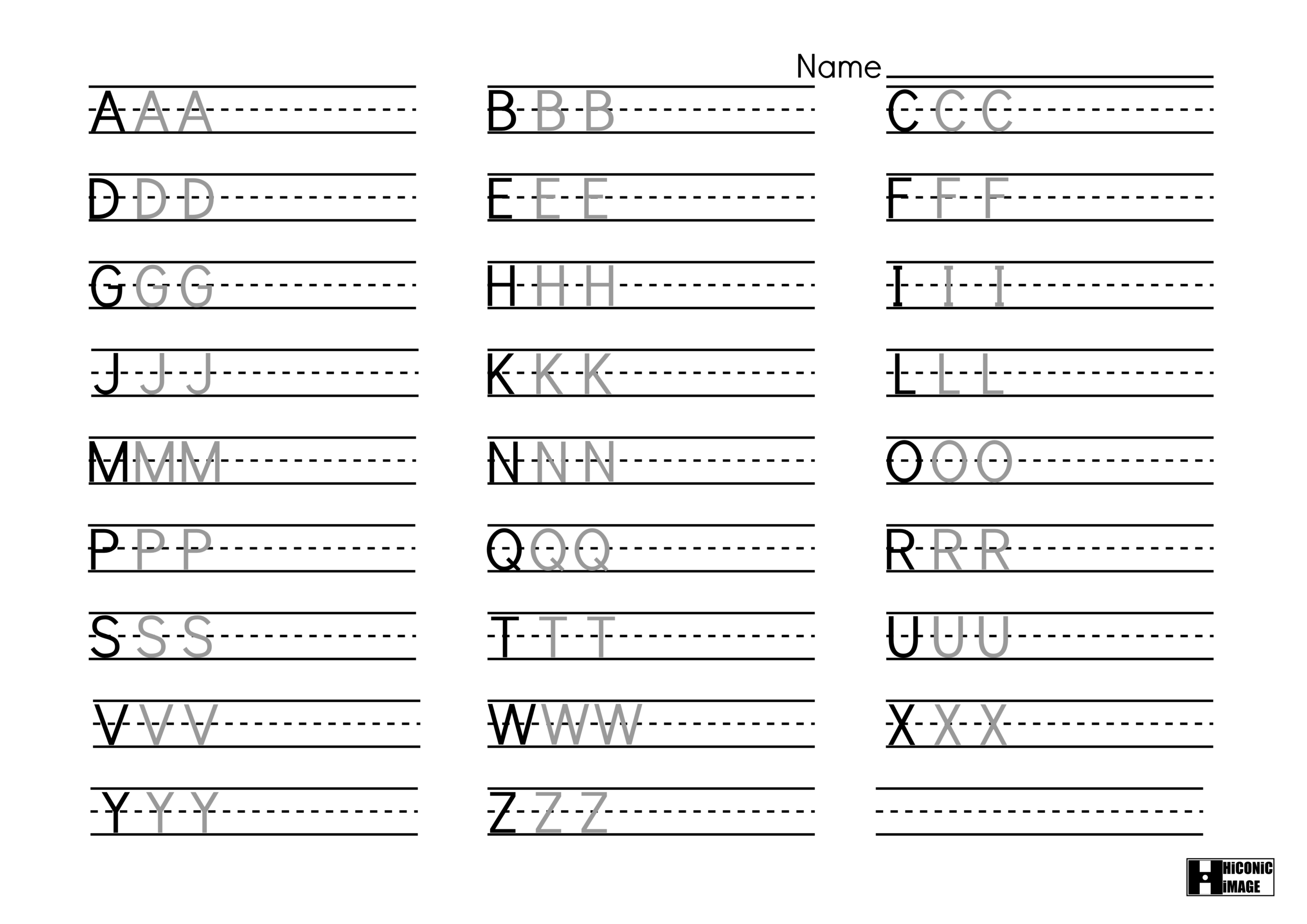 free printable alphabet handwriting worksheets free printable alphabet handwriting worksheets