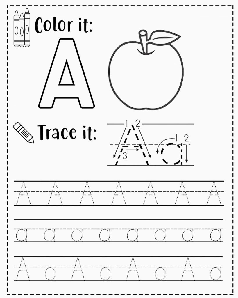 FREE Alphabet Tracing Worksheets For Preschoolers Letter Tracing FREE Alphabet Tracing Worksheets For Preschoolers Letter Tracing
