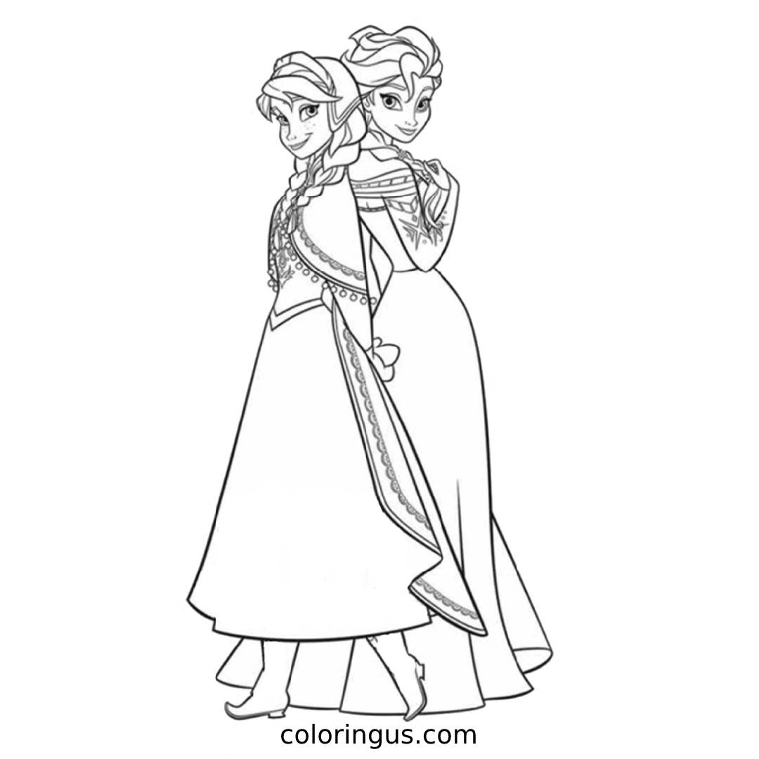 Free Anna Coloring Pages To Print Free Anna Coloring Pages To Print