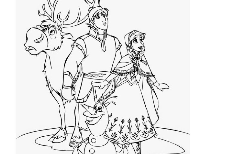 Free Anna Coloring Pages To Print