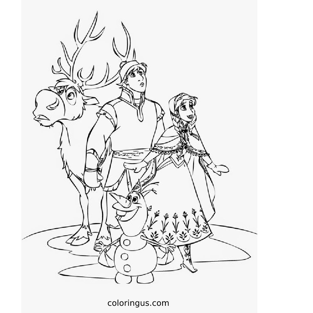 Free Anna Coloring Pages To Print Free Anna Coloring Pages To Print