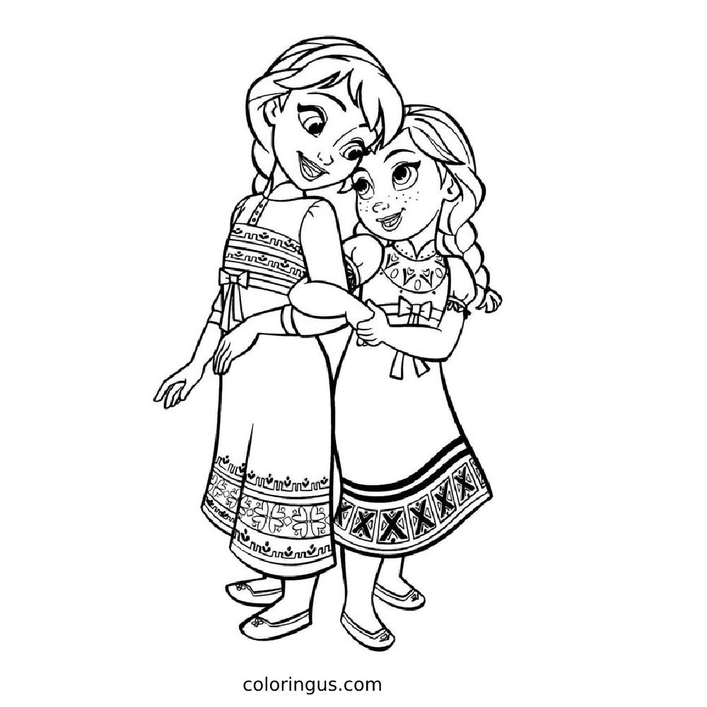 Free Anna Coloring Pages To Print Free Anna Coloring Pages To Print