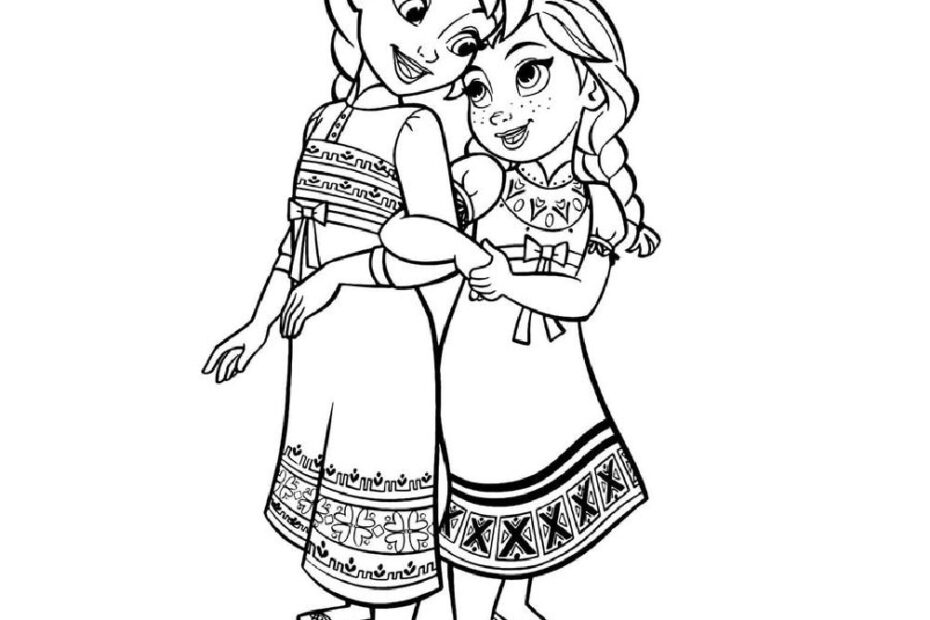 Free Anna Coloring Pages To Print
