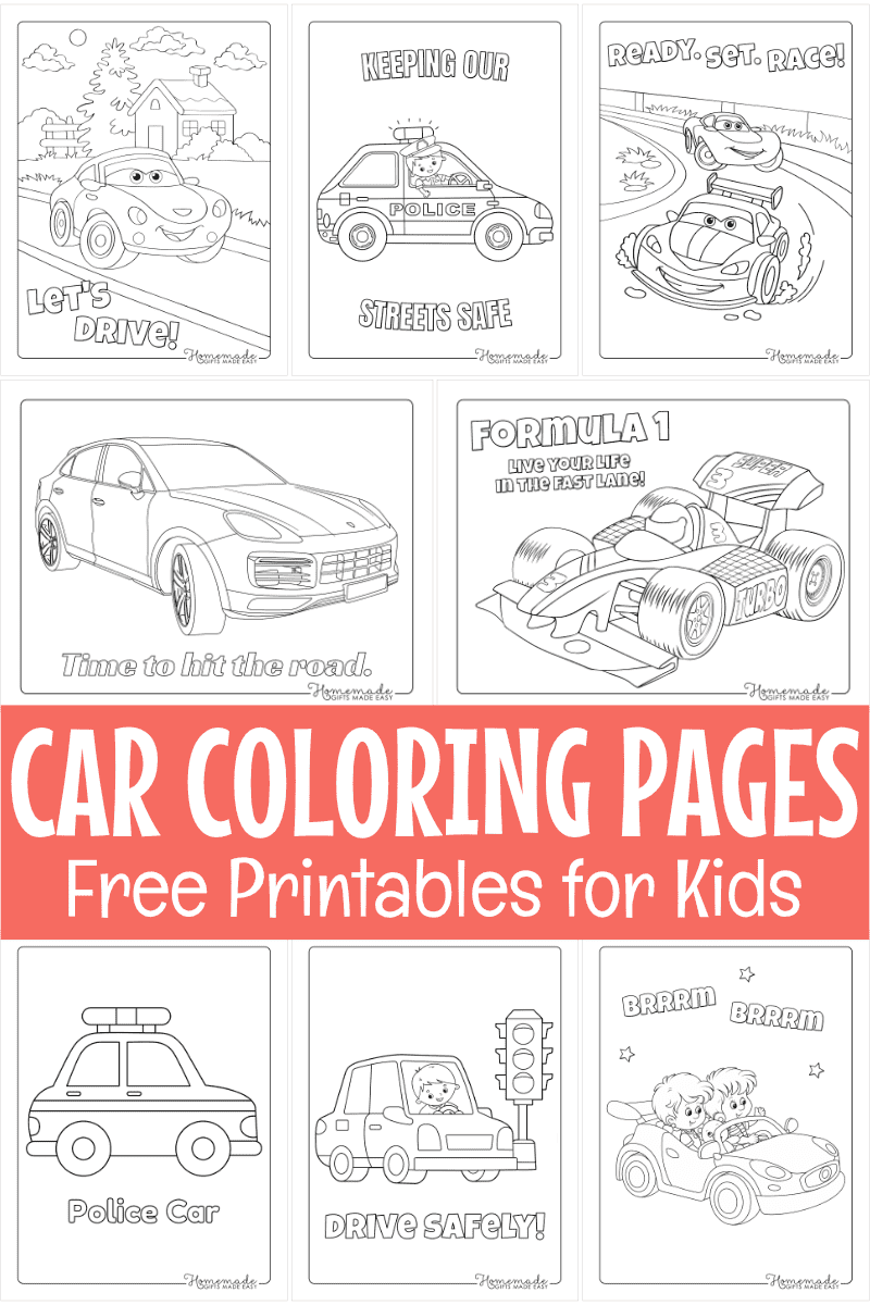 Free Car Printable Coloring Pages Unleash Your Inner Artist And Fuel Free Car Printable Coloring Pages Unleash Your Inner Artist And Fuel