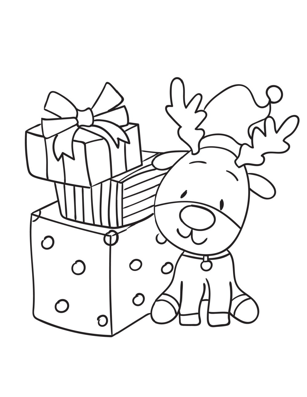 Free Christmas Coloring Sheets Printable PDFs Free Christmas Coloring Sheets Printable PDFs