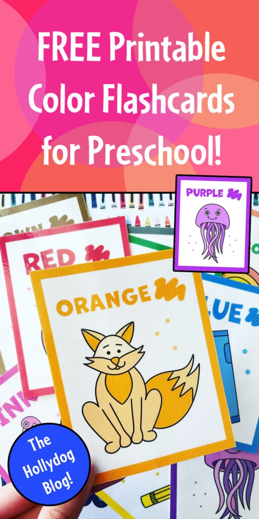 Free Color Flashcards For Preschool The Hollydog Blog Free Color Flashcards For Preschool The Hollydog Blog
