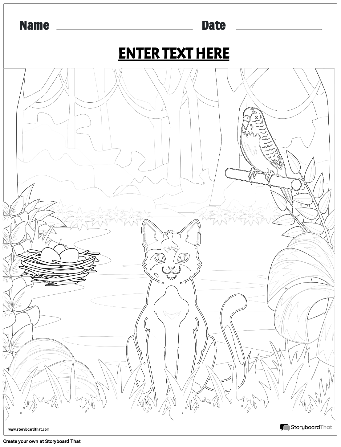 Blank Coloring Pages Animals Blank Coloring Pages Animals