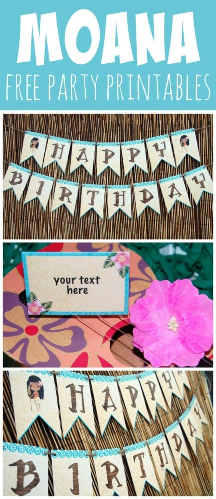 Free Disney Moana Birthday Party Printables Pretty My Party Free Disney Moana Birthday Party Printables Pretty My Party