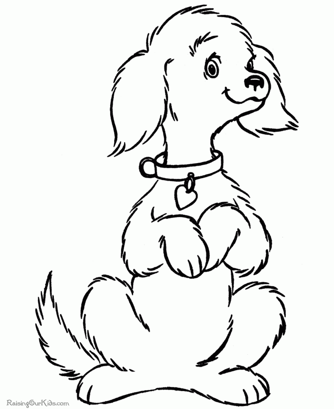 Free Dog Coloring Pictures To Print 071 Free Dog Coloring Pictures To Print 071