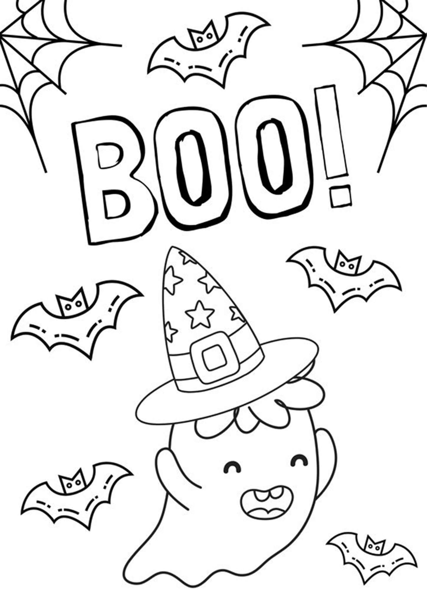 Free Easy To Print Halloween Coloring Pages Tulamama Free Easy To Print Halloween Coloring Pages Tulamama