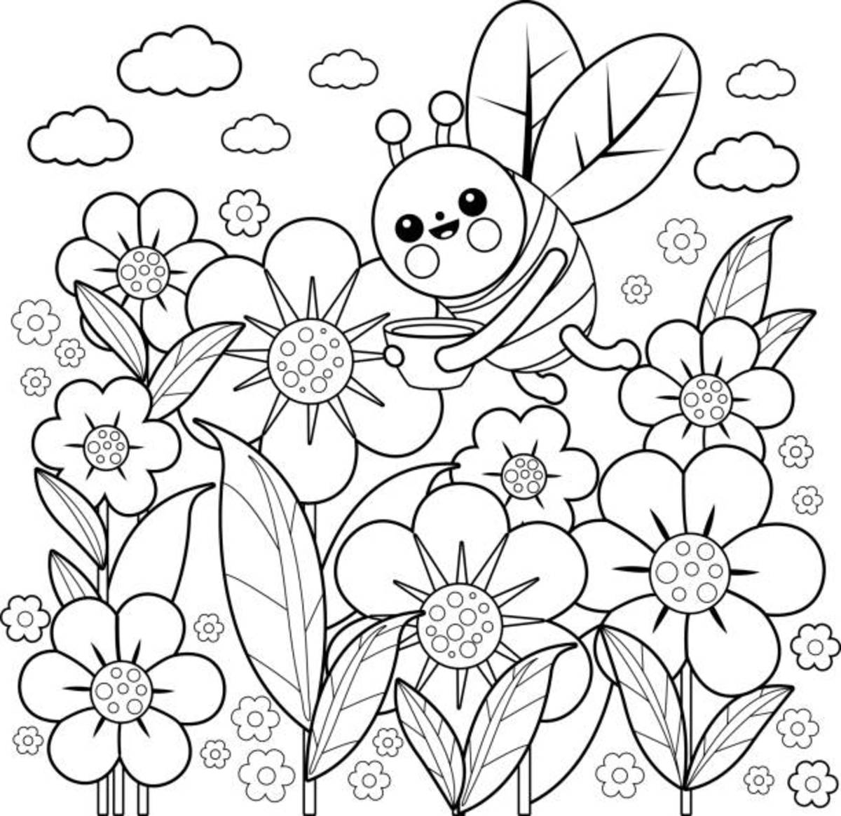 free printable flower coloring sheets free printable flower coloring sheets