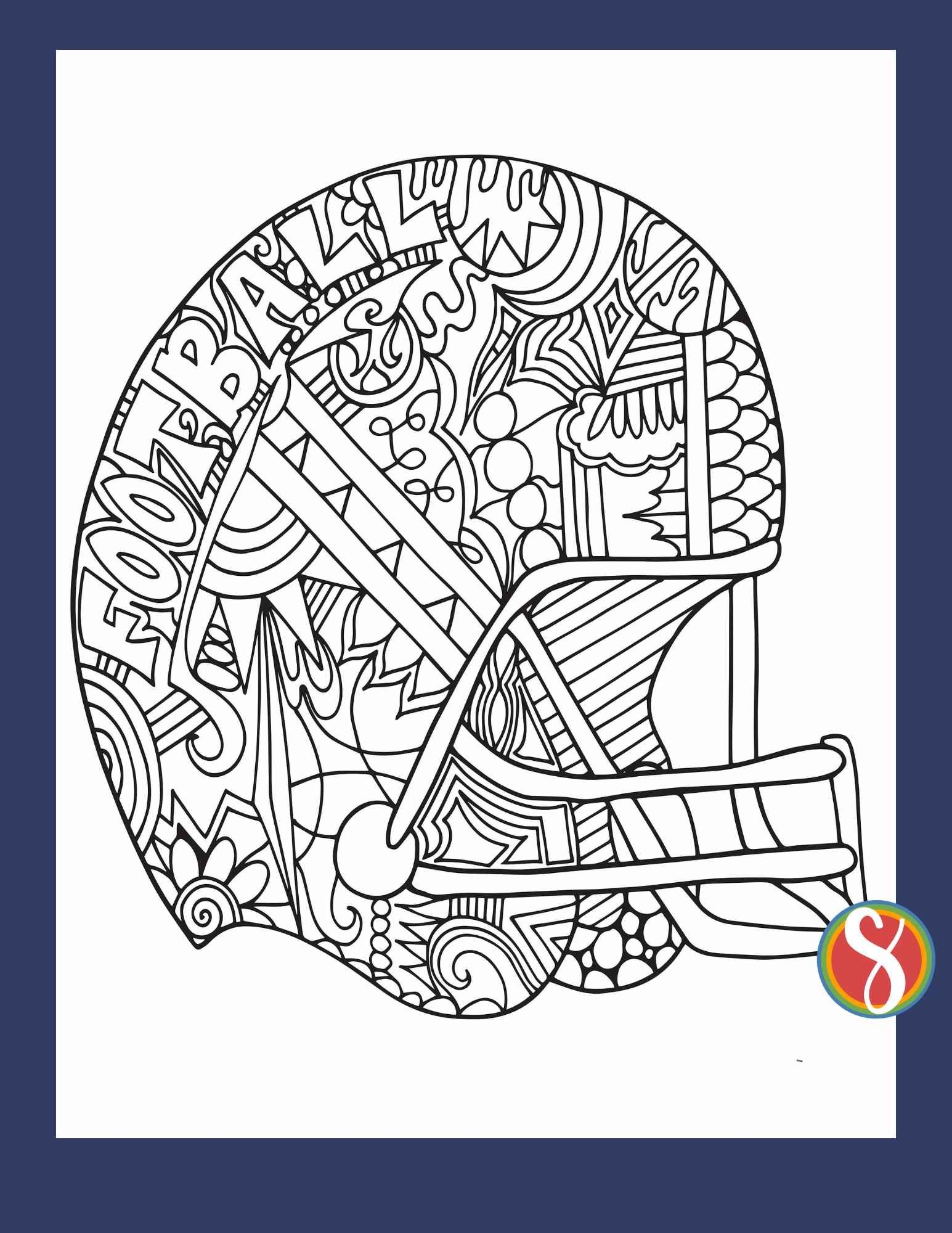 free football coloring sheets free football coloring sheets