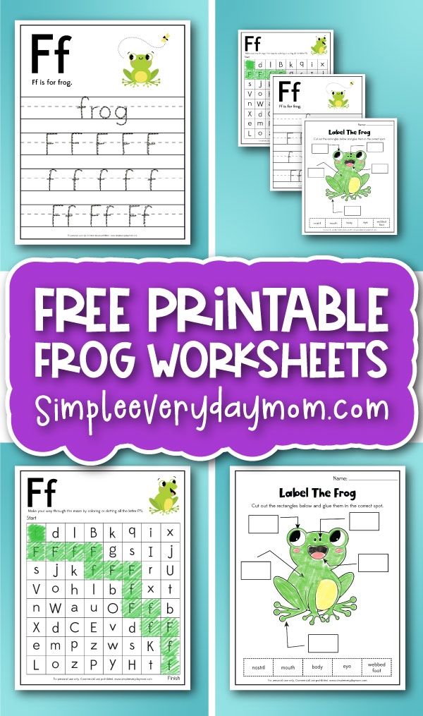 Free Frog Worksheets For Kids Free Frog Worksheets For Kids