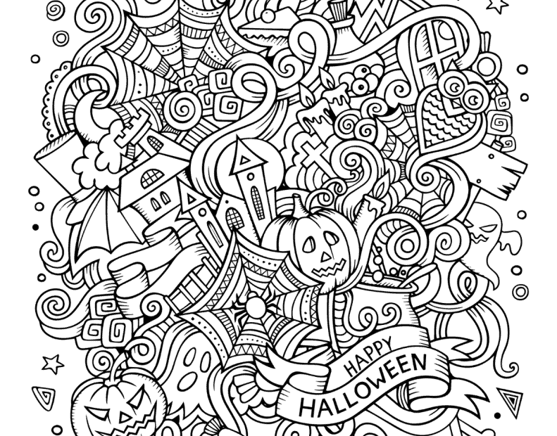 Free Halloween Printables Coloring Pages 2022 Get Halloween 2022 Update