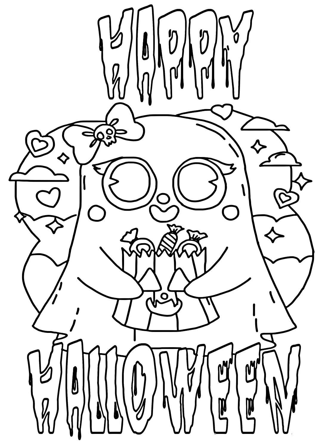 Free Happy Halloween Coloring Pages Free Printable Coloring Pages Free Happy Halloween Coloring Pages Free Printable Coloring Pages