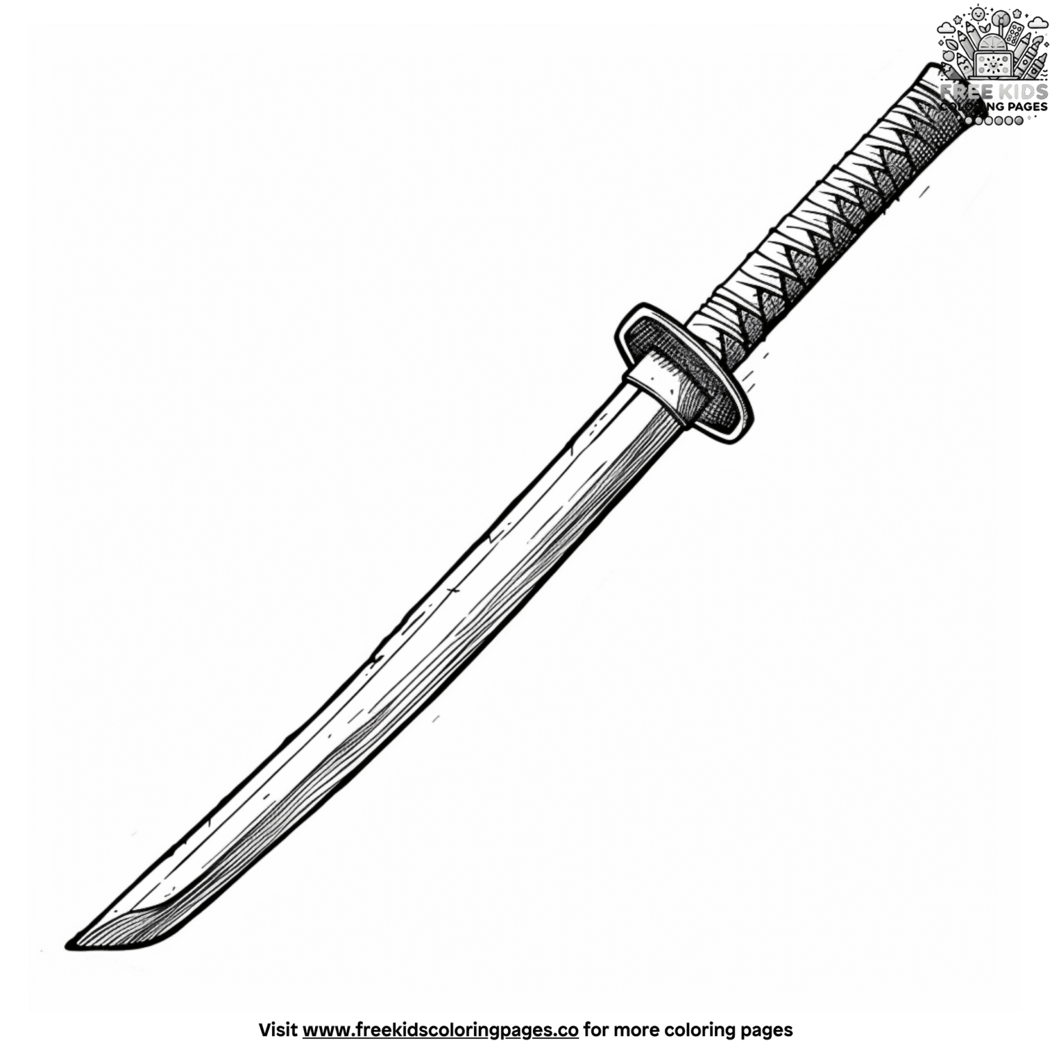ninja sword coloring pages ninja sword coloring pages