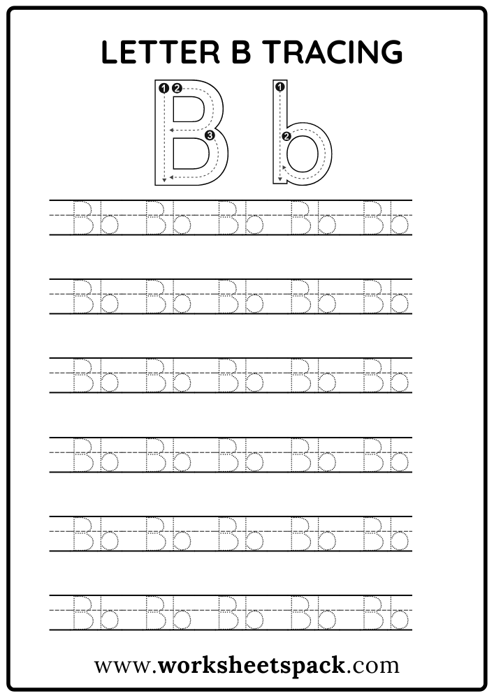 Free Letter B Printable Worksheets Worksheetspack Free Letter B Printable Worksheets Worksheetspack