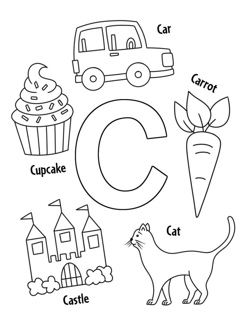 Free Letter C Printable Worksheet Download Free Letter C Printable 