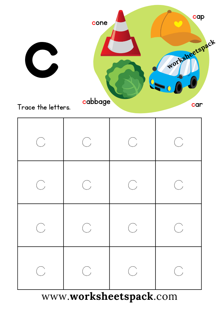 Free Letter C Printable Worksheets Worksheetspack Free Letter C Printable Worksheets Worksheetspack