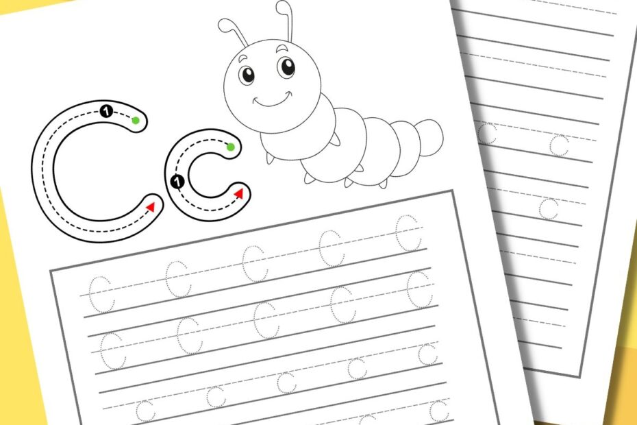 Free Letter C Tracing Worksheets Infoupdate