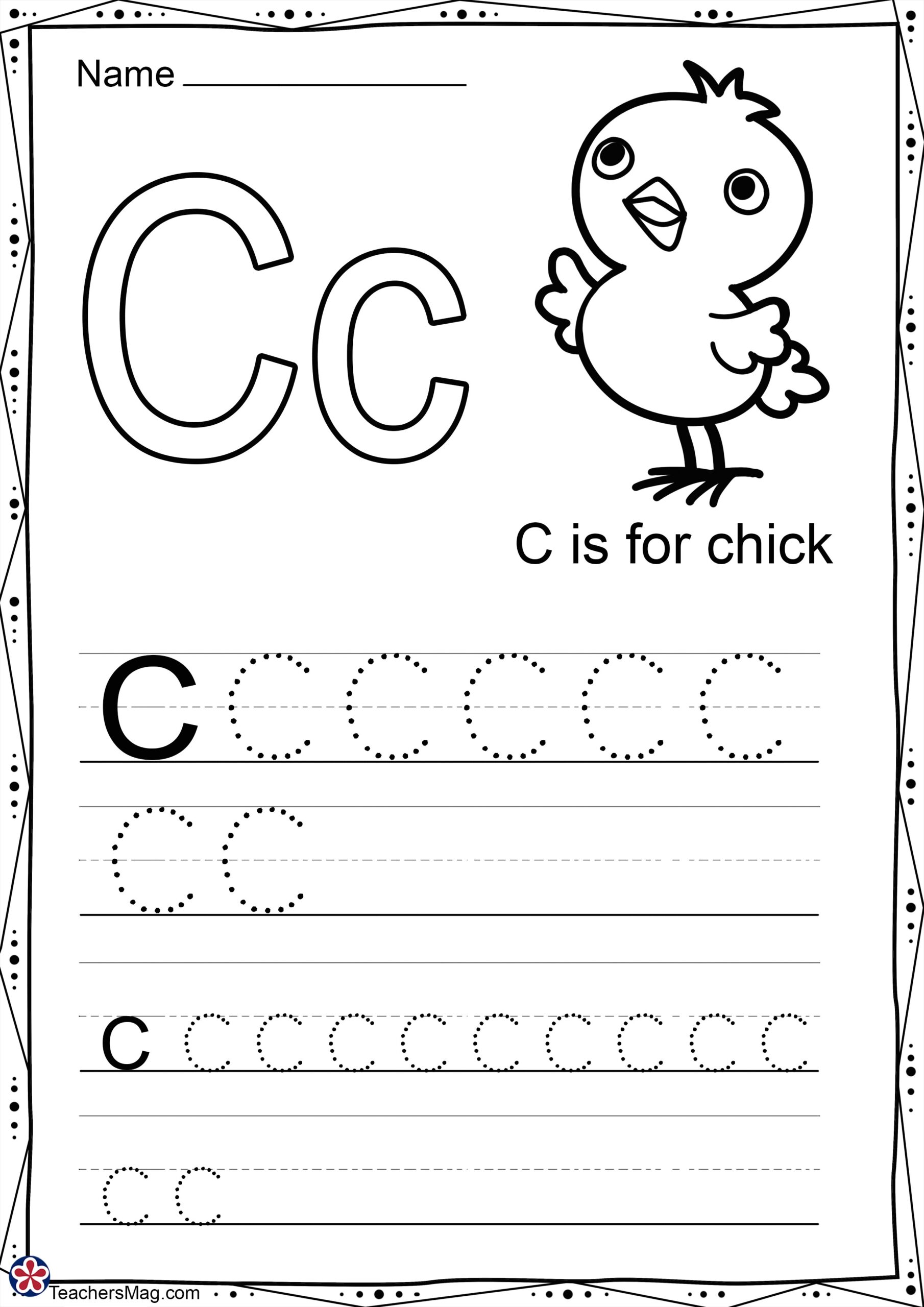 Free Letter C Tracing Worksheets Infoupdate Free Letter C Tracing Worksheets Infoupdate