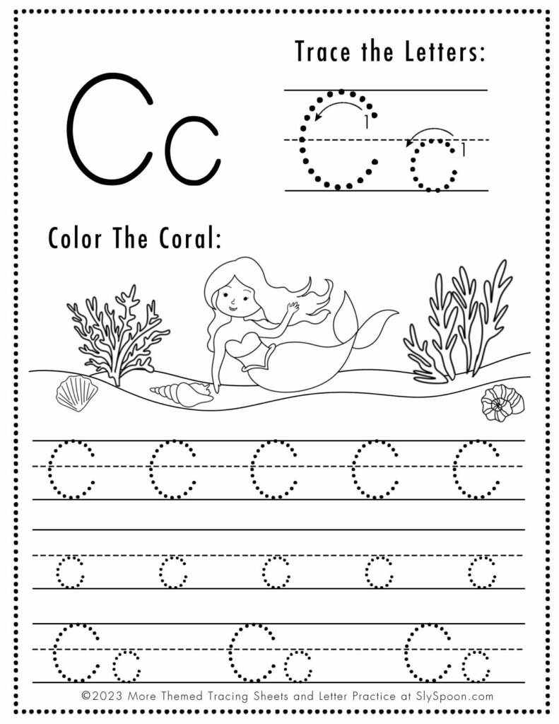 free letter c tracing worksheets free letter c tracing worksheets