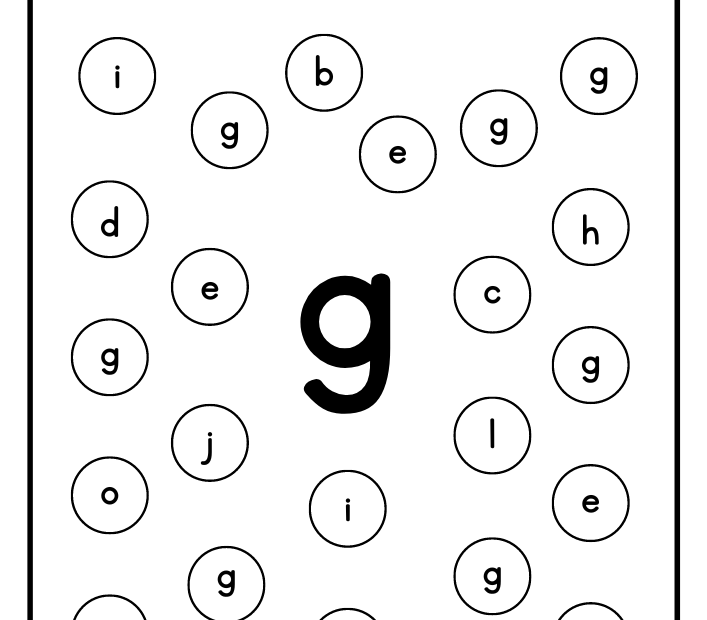 Free Letter G Printable Worksheets Worksheetspack