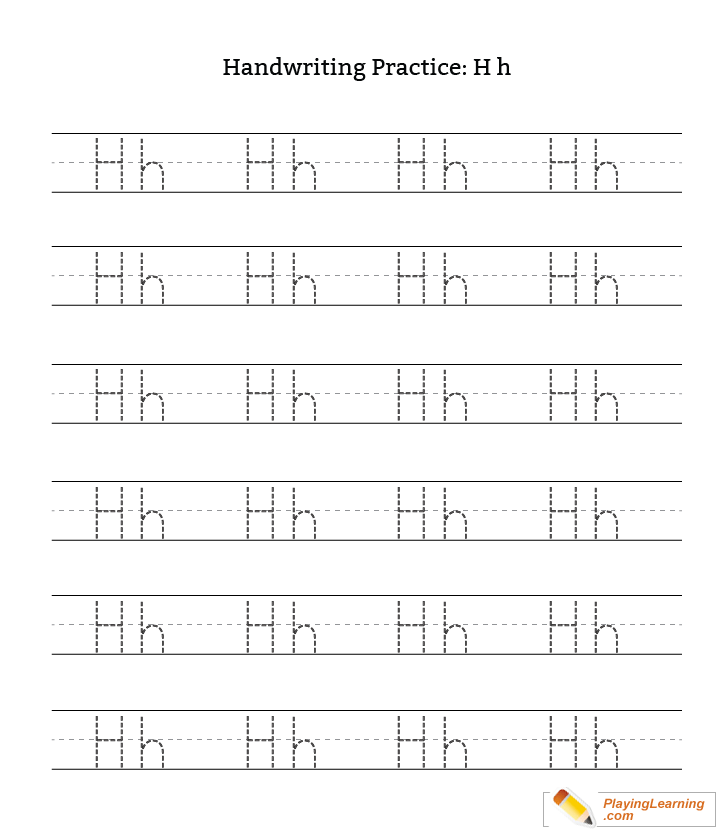 free letter h tracing worksheets free letter h tracing worksheets