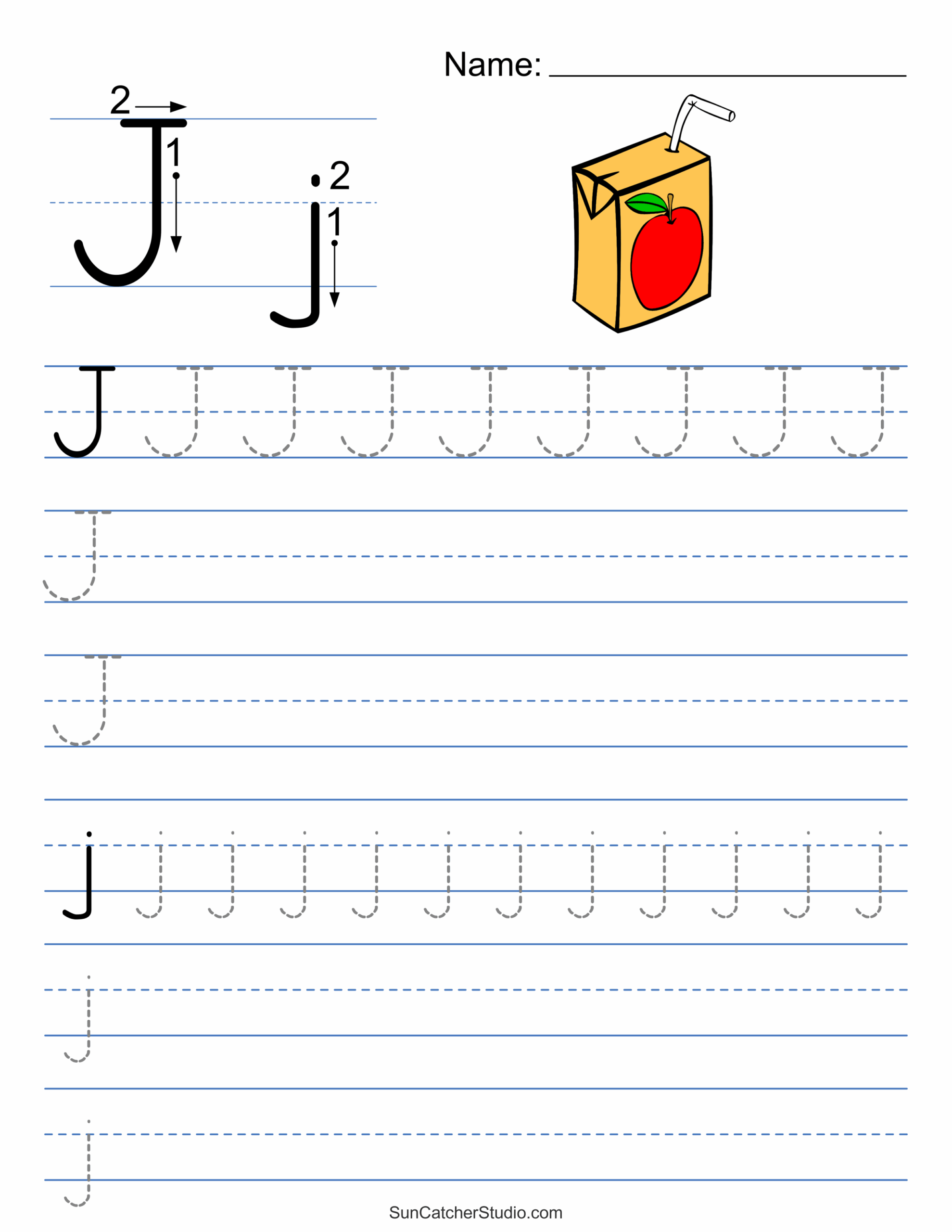 Free Letter J Tracing Worksheet Download Free Letter J Tracing Free Letter J Tracing Worksheet Download Free Letter J Tracing