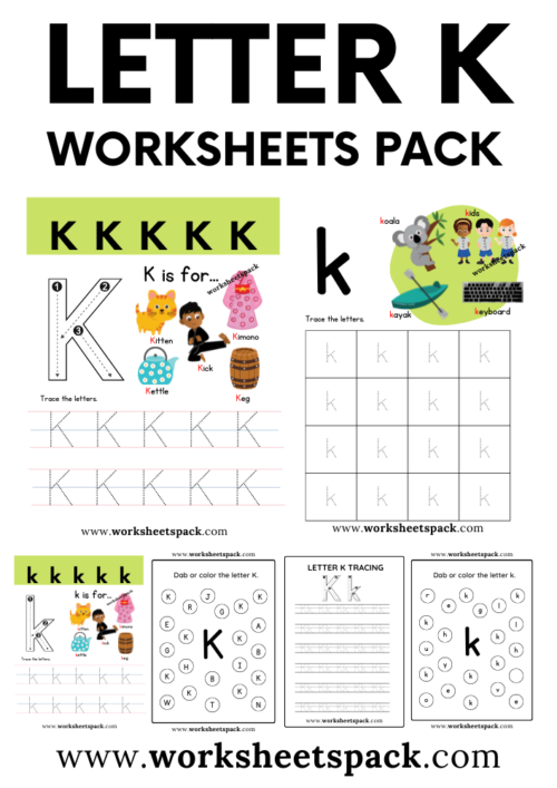 Free Letter K Printable Worksheets PDF Worksheetspack Free Letter K Printable Worksheets PDF Worksheetspack