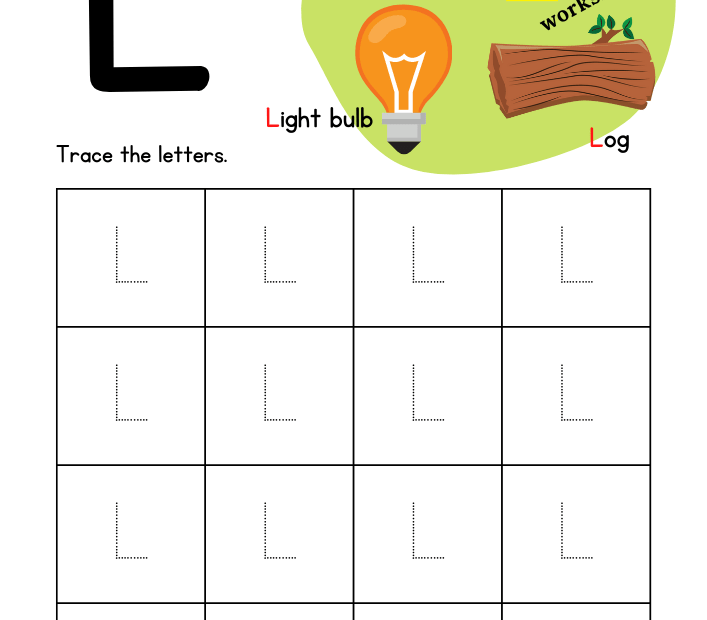 Free Letter L Printable Worksheets PDF Printable And Online