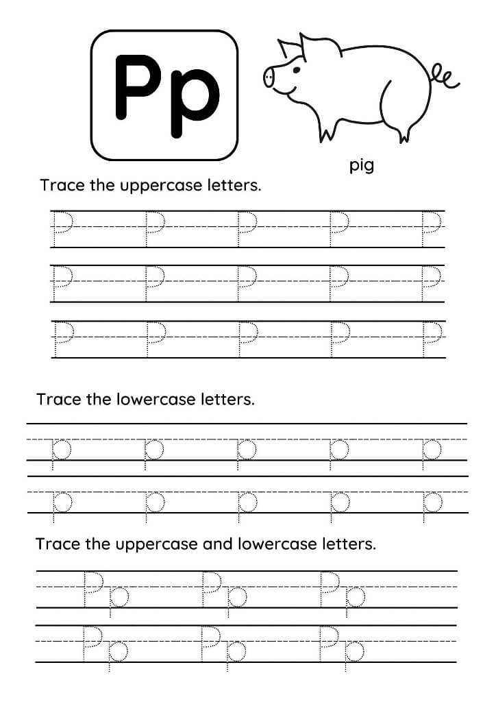 Free Letter P Tracing Worksheets Alphabet P Tracing Worksheets Free Letter P Tracing Worksheets Alphabet P Tracing Worksheets