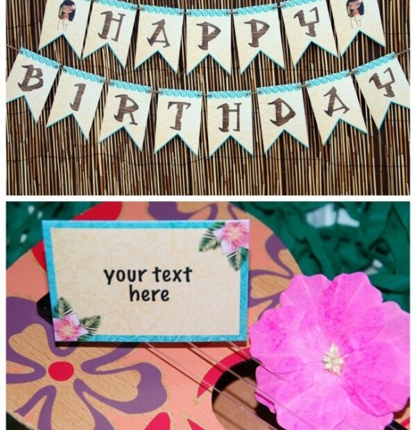 Free Moana Party Printables Party Ideas