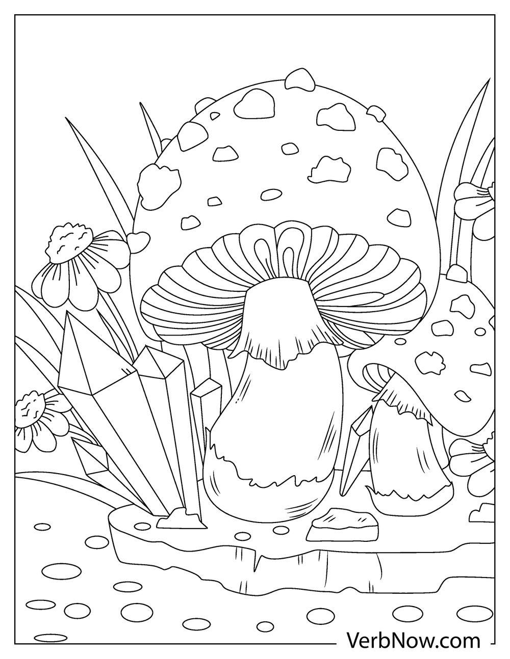 Free MUSHROOM Coloring Pages For Download Printable PDF Free MUSHROOM Coloring Pages For Download Printable PDF