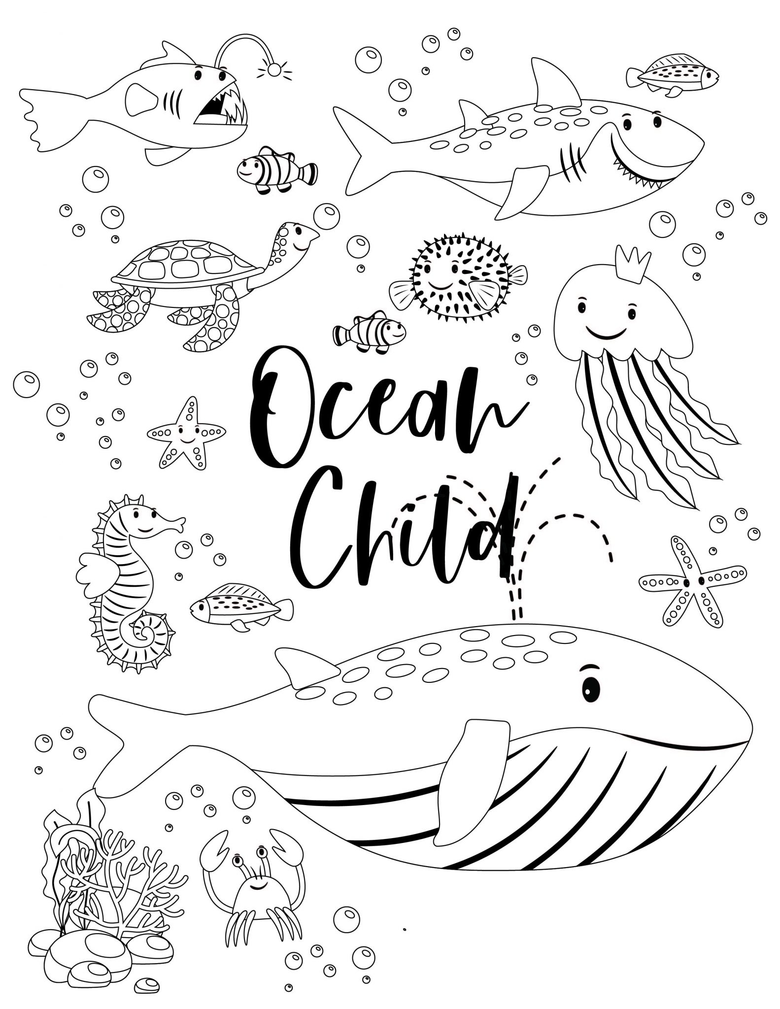 Free Ocean Activity Pack Printable For Kids The DIY Mommy Printable Free Ocean Activity Pack Printable For Kids The DIY Mommy Printable