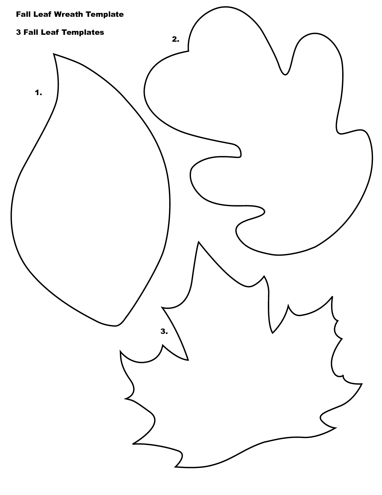Coloring Page of a Leaf Coloring Page of a Leaf
