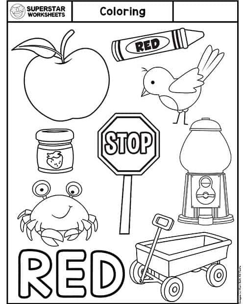 Free Preschool Coloring Sheets Coloring Pages