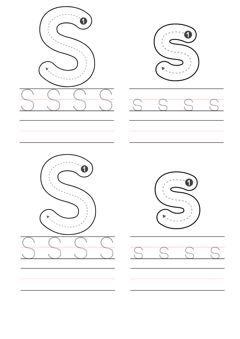 Free Preschool Letter S Worksheets Printable PDF Worksheets Library