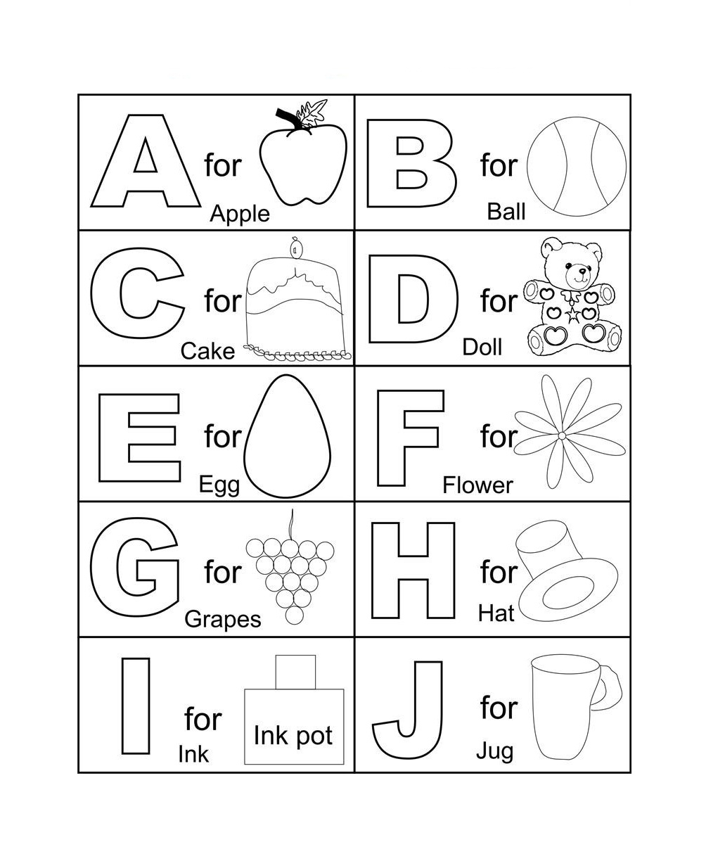 Free Printable Abc Coloring Pages For Kids Free Printable Abc Coloring Pages For Kids