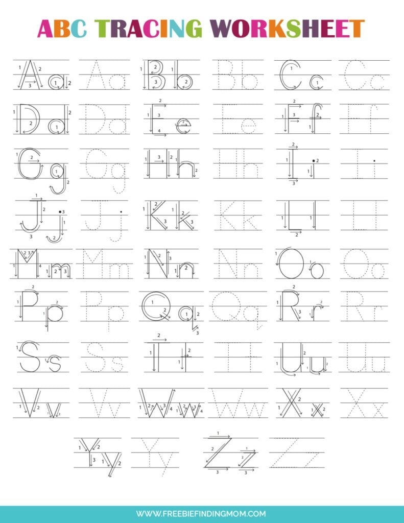 Free Printable Abc Tracing Worksheets 2 Alphabet Worksheets Free Bilarasa Free Printable Abc Tracing Worksheets 2 Alphabet Worksheets Free Bilarasa