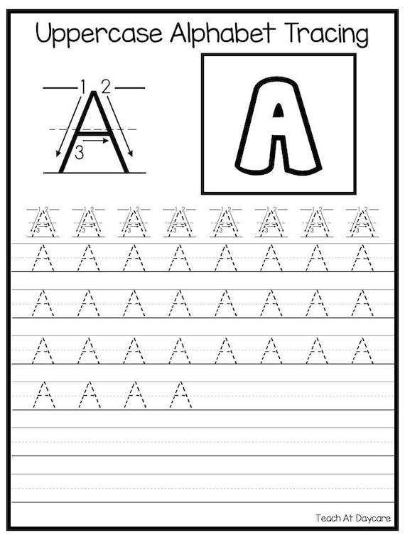 Free Printable Alphabet Tracing Worksheets For Preschoolers Download Free Printable Alphabet Tracing Worksheets For Preschoolers Download