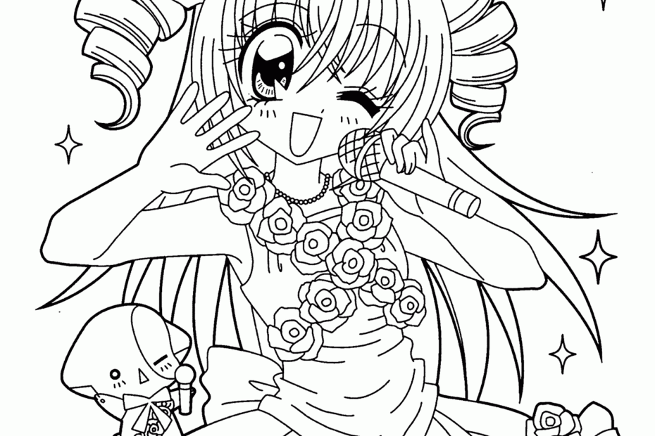 Free Printable Anime Coloring Pages Coloring Home