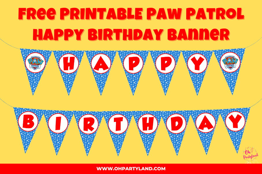 Free Printable Banner Paw Patrol Download Free Printable Banner Paw Free Printable Banner Paw Patrol Download Free Printable Banner Paw