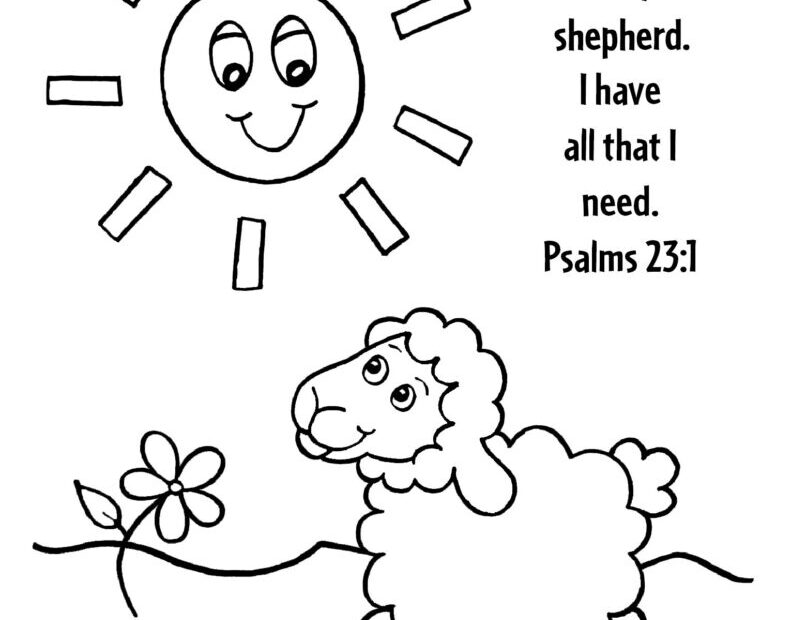 Free Printable Bible Coloring Pages Pdf For Kids Printable Coloring