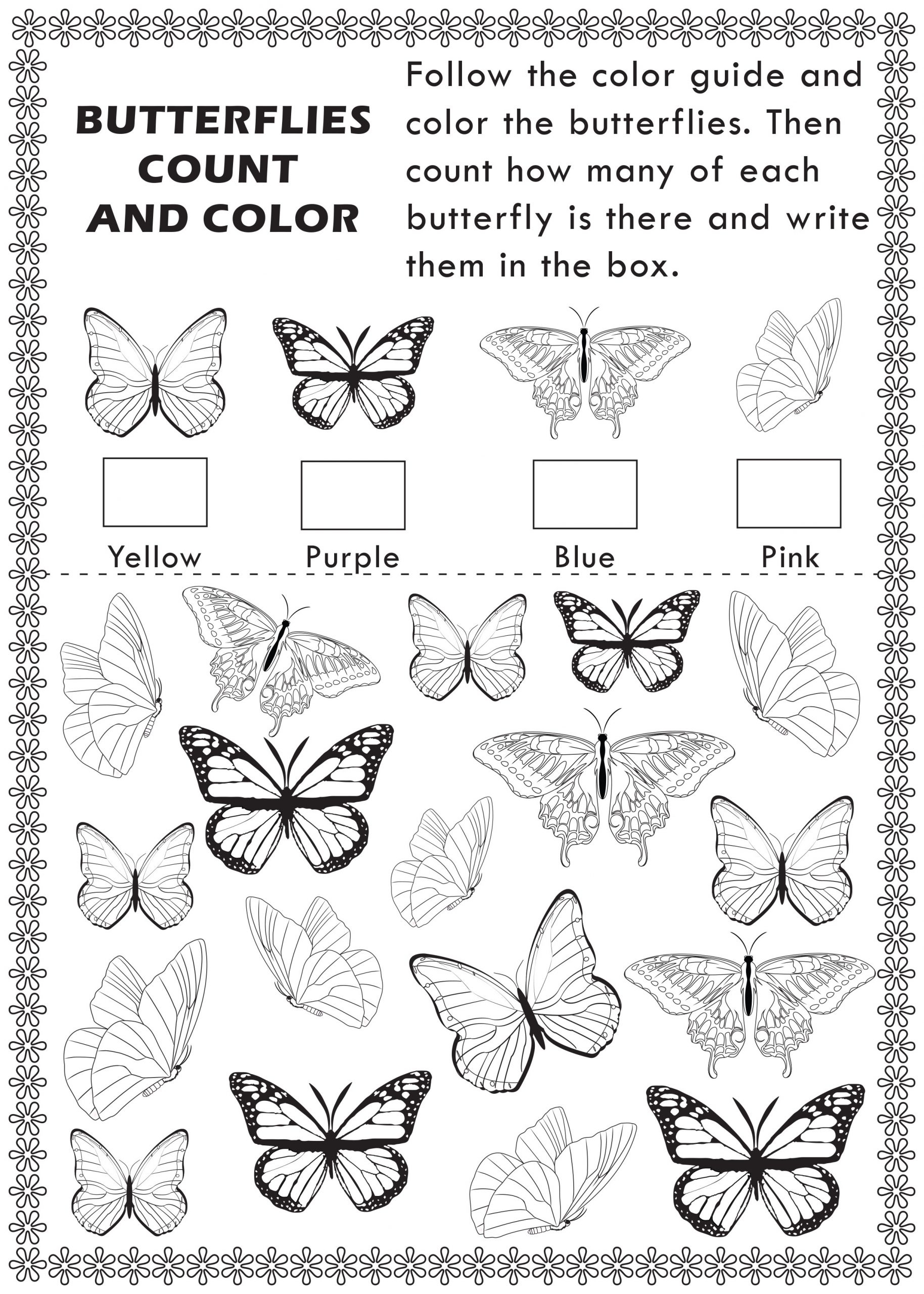 Free Printable Butterfly Worksheets AlphabetWorksheetsFree Free Printable Butterfly Worksheets AlphabetWorksheetsFree