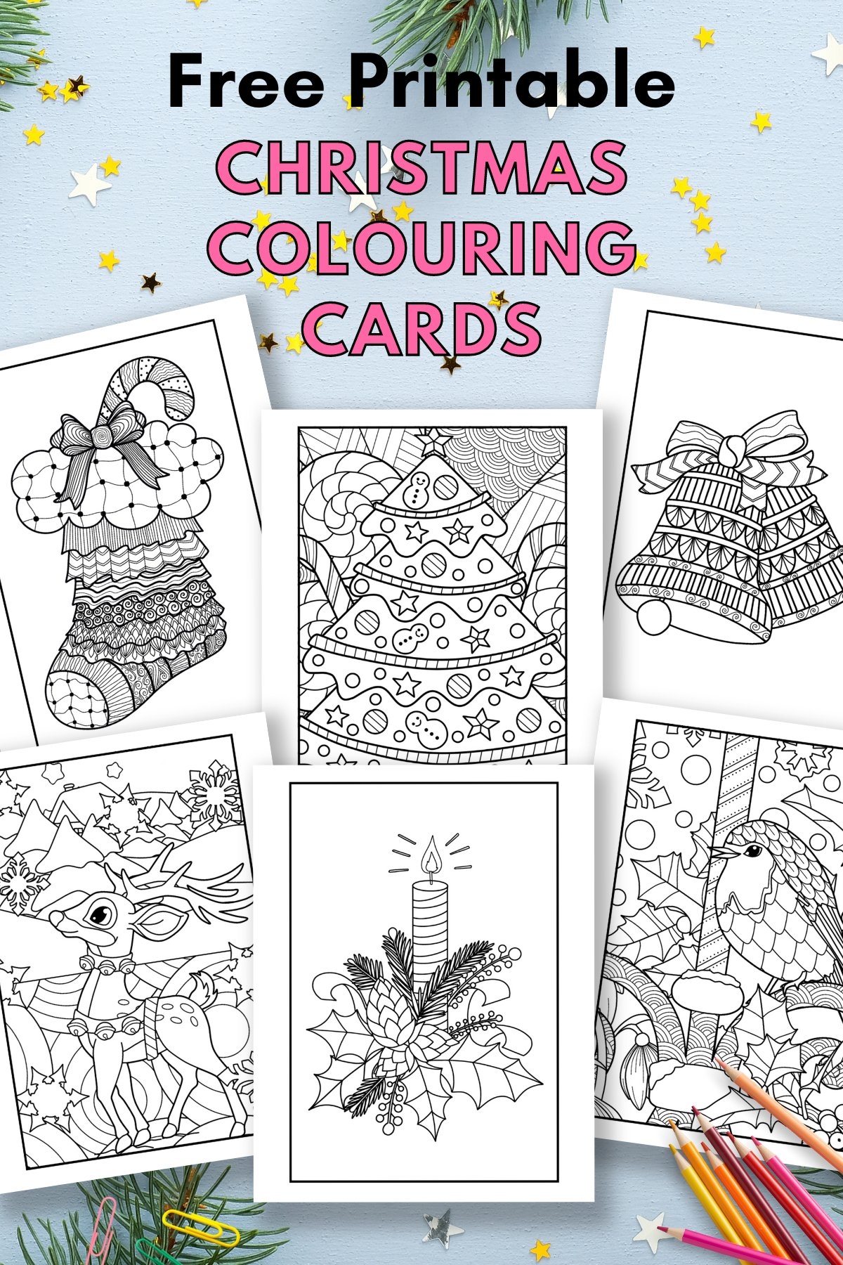 Free Printable Christmas Cards To Colour Gathering Beauty Free Printable Christmas Cards To Colour Gathering Beauty