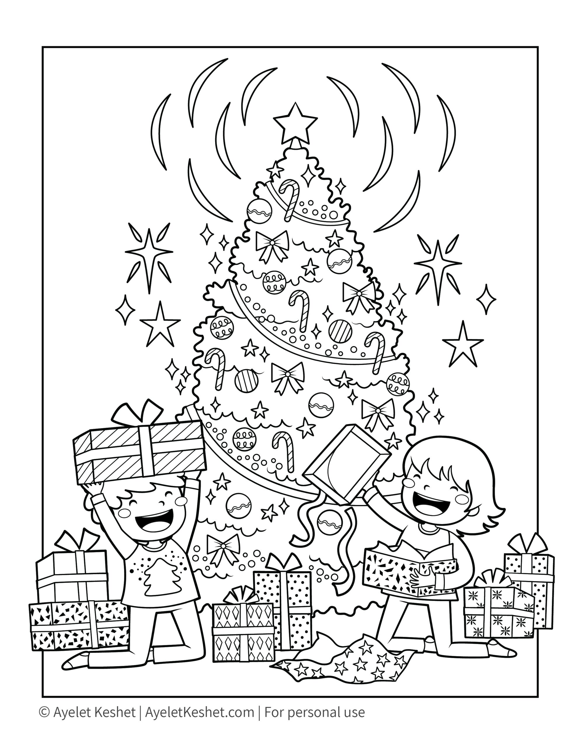 christmas coloring pages PDF free christmas coloring pages PDF free