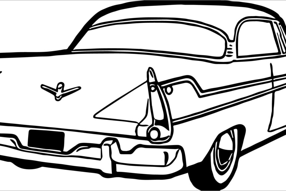 Free Printable Classic Car Coloring Pages Free Coloring Sheet