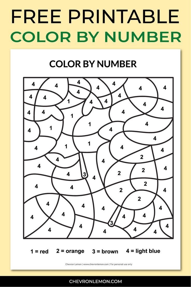 Free Printable Color By Number Pages In 2022 Free Printables Free Printable Color By Number Pages In 2022 Free Printables